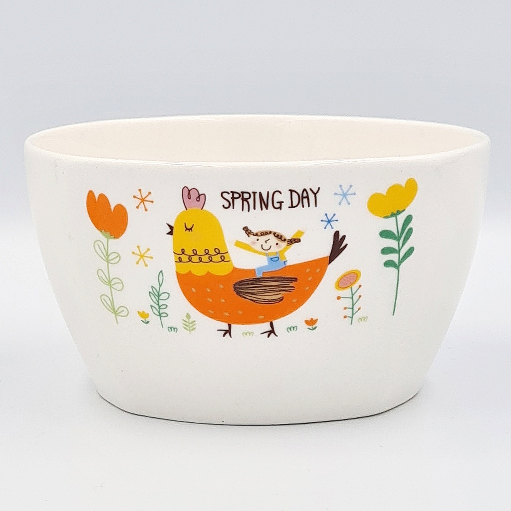 山东贴花4.5寸方碗-88