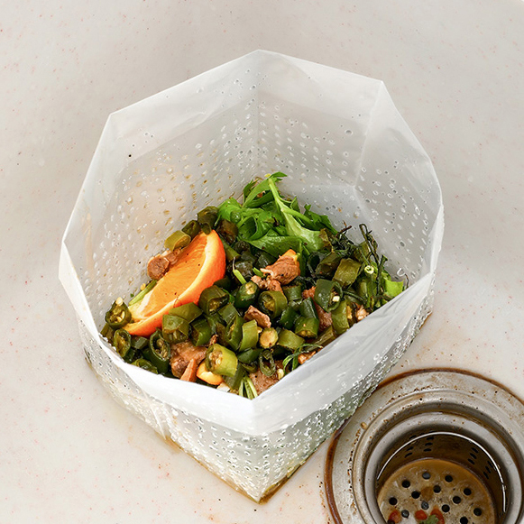 ถุงใส่เศษอาหาร (100แพค)