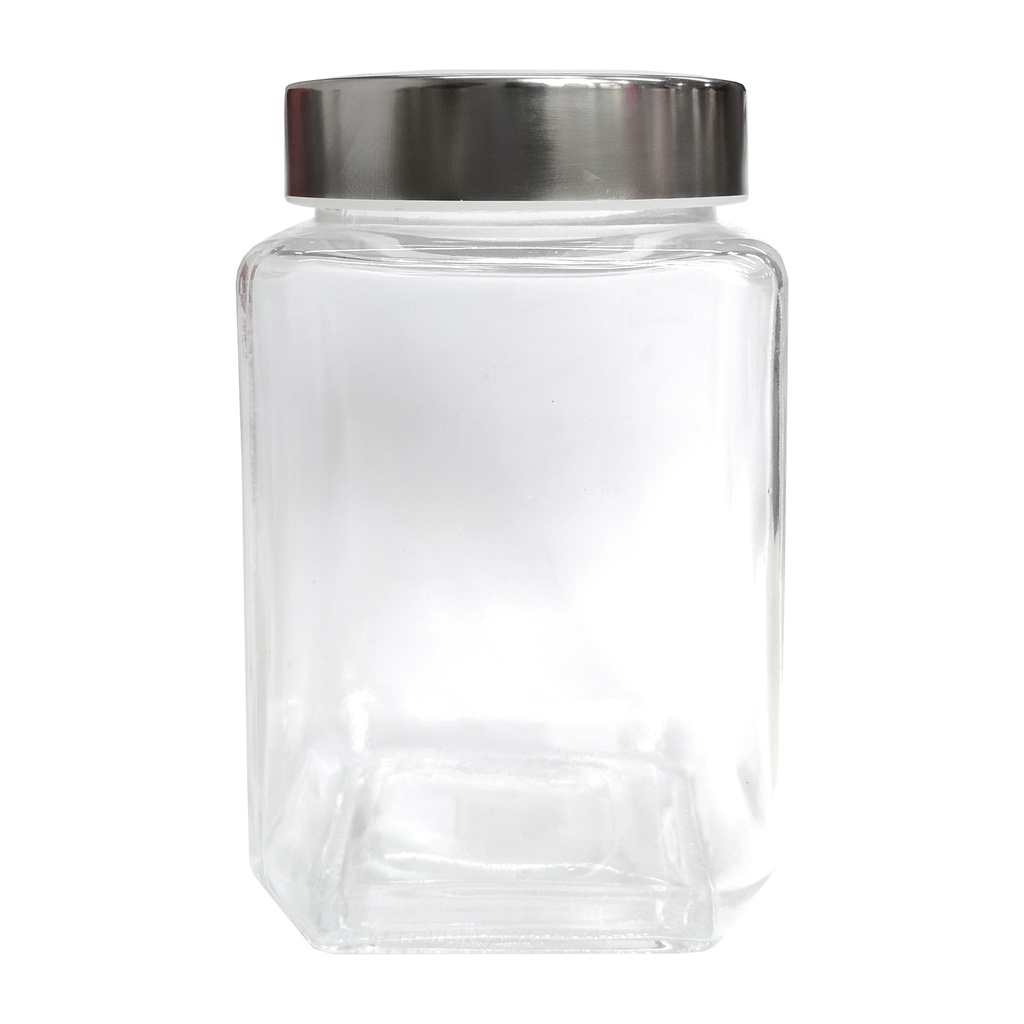 透视盖方形储物罐1000ml