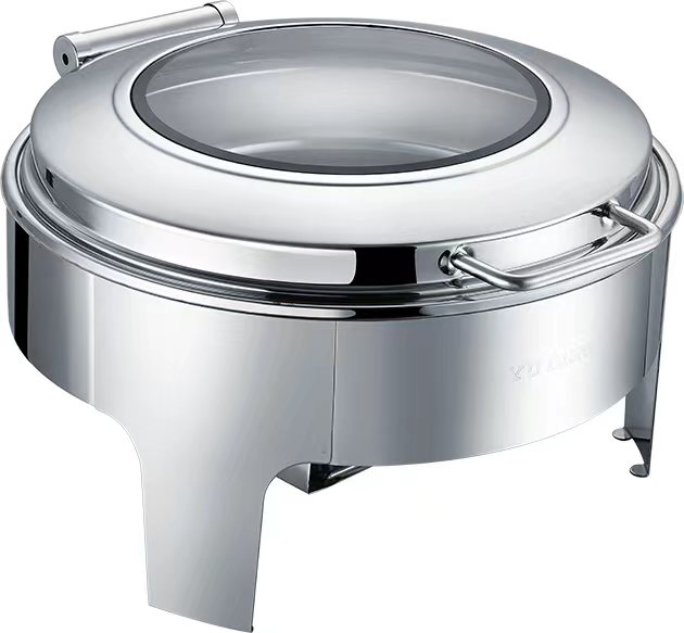 机械缓冲透视盖圆形餐炉（321）
