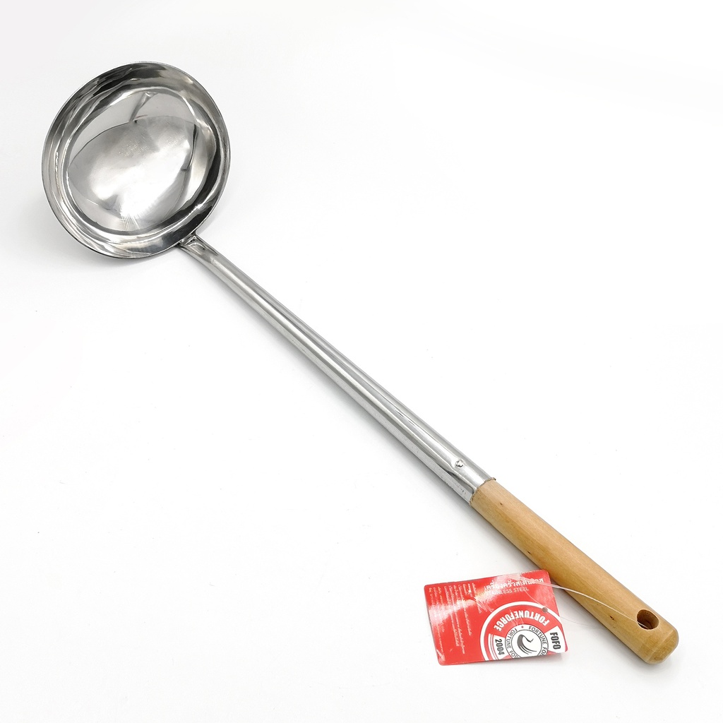 กระบวย ด้ามไม้ 5 นิ้ว (72อัน)