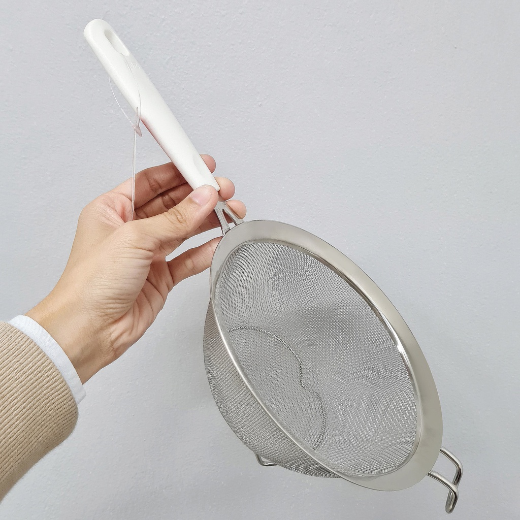 25CM白塑柄蔬果篮带耳
