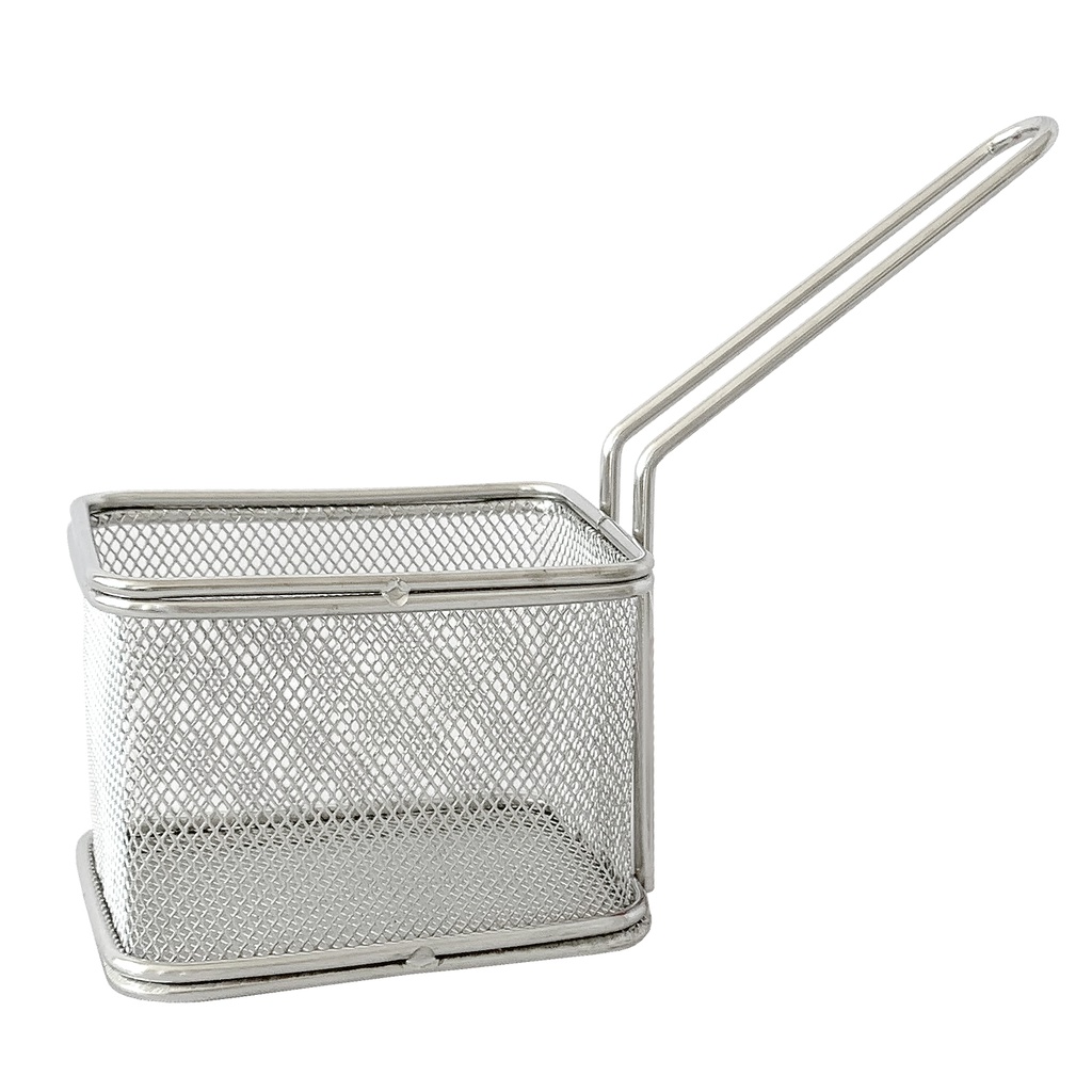 ตะกร้าทอด STL ทรงเหลี่ยม (STL201) 9.5x8x7.5ซม. (48อัน)