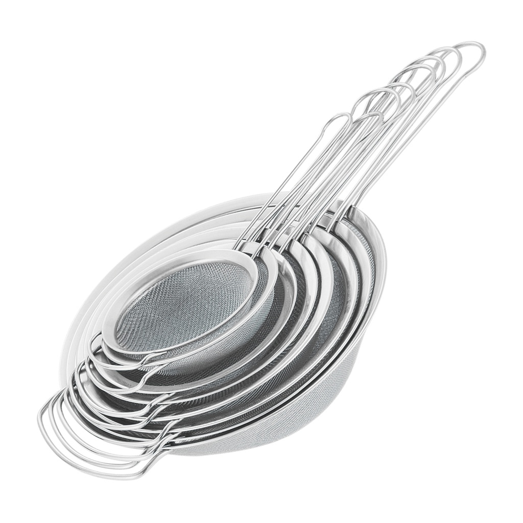 กระชอนขอบหนาด้ามลวด 16 ซม. (120อัน)