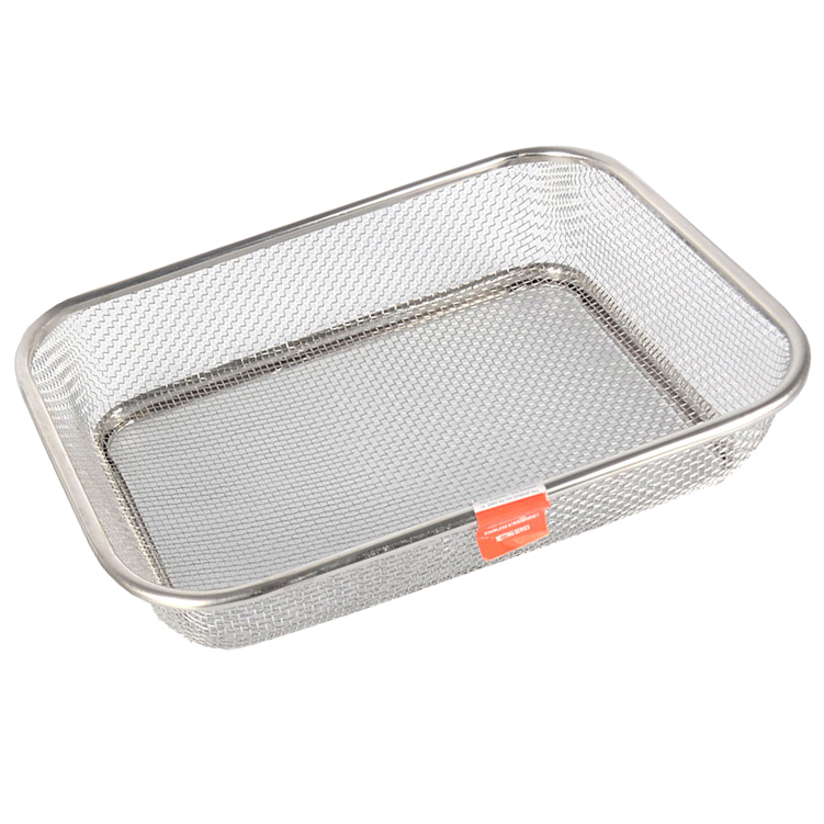 ตะกร้าล้างผักเหลี่ยม(มุ้ง) 25x34 (100ใบ)