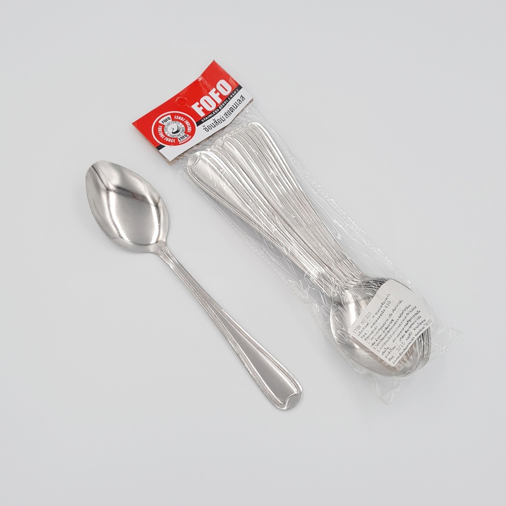 210 ช้อน ลายขอบมน (60โหล)