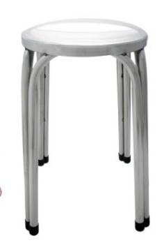 เก้าอี้กลม STL 4 ขาสูง 60 ซม. (10อัน)