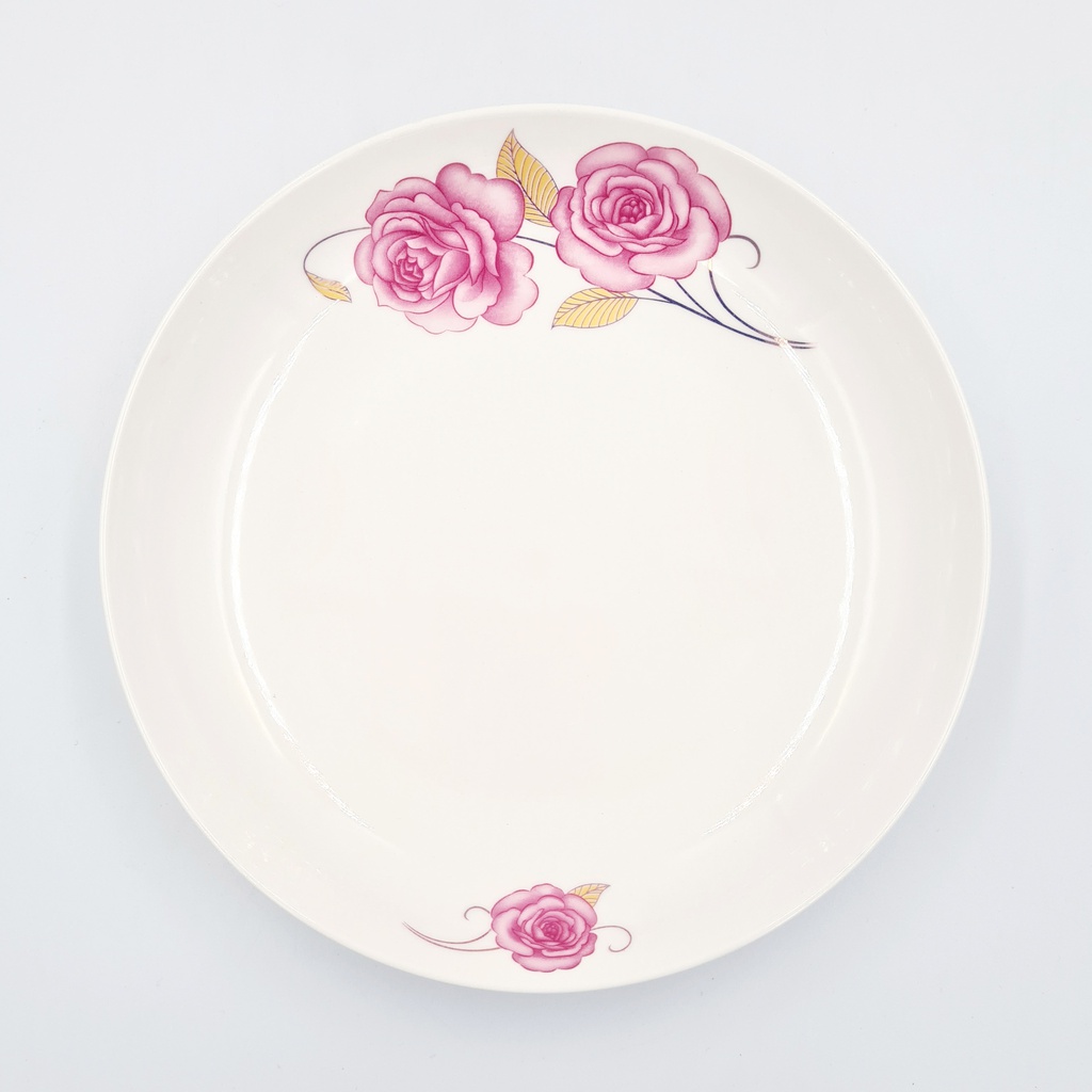 No.02 จานบัว 8นิ้ว