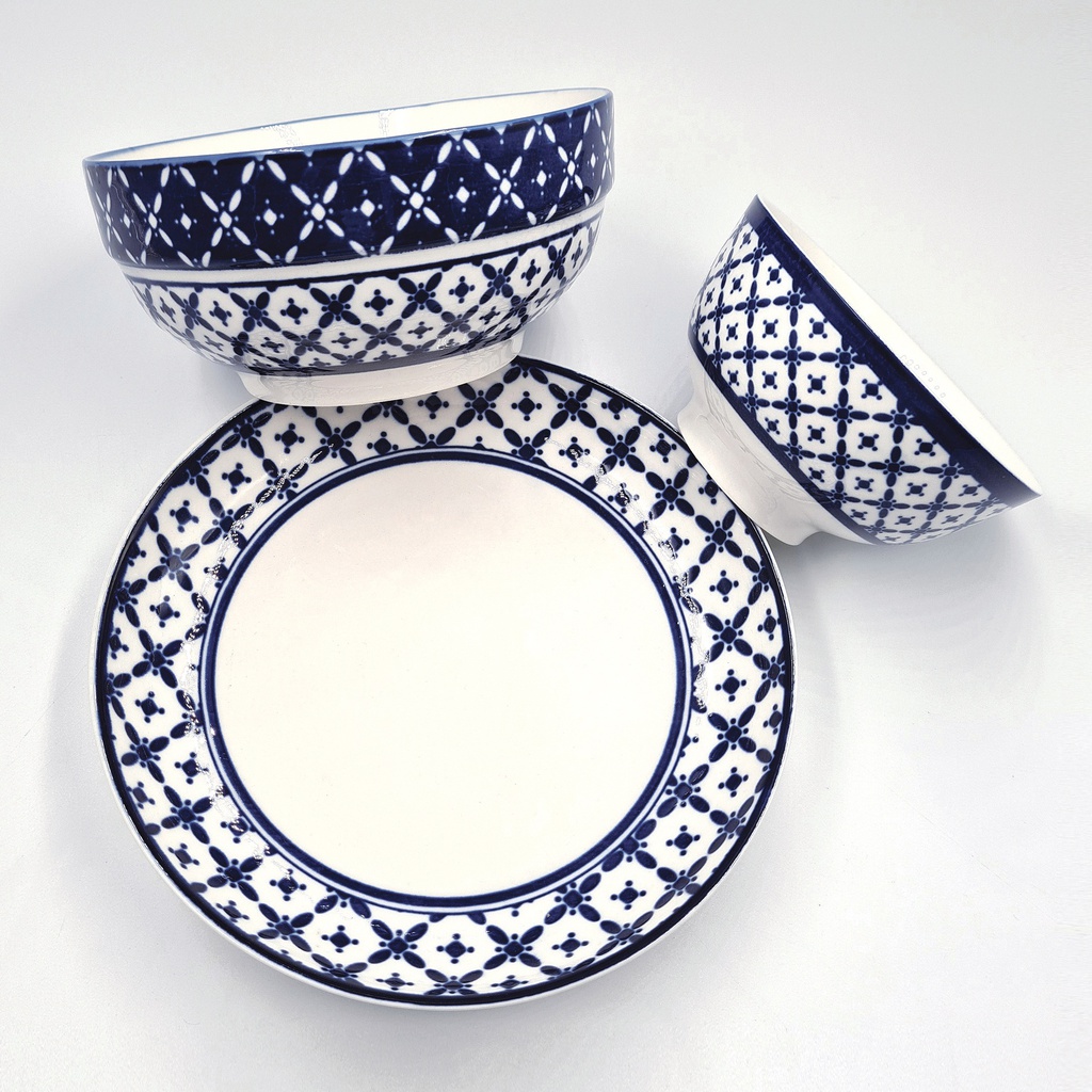 YD06 จานบัว 8นิ้ว (60ใบ)