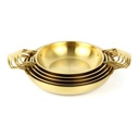 หม้อไฟเกาหลี 28ซม. (สีทอง) (24ใบ)