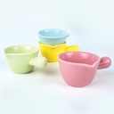 FY7014-ถ้วยทรงหม้อด้าม มีปากจีบ 3นิ้ว (96ใบ)