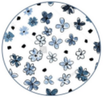 印花6寸直口碗Y159(F)