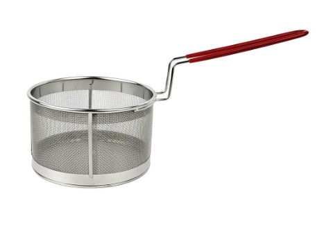 圆形炸篮（固定柄）18CM