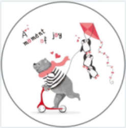 Y163(F) จานบัว 8นิ้ว (48ใบ)