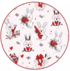 6寸印花直口碗Y164(F) （48）