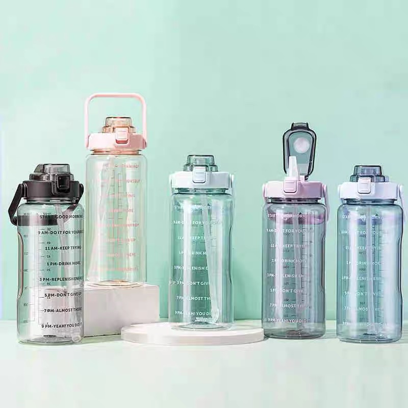 PH-2 塑料水壶直身透明2000ml