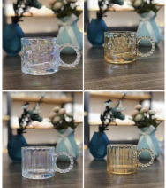 GB401 แก้วลูกปัด คละสี 300 ML.(60ใบ)