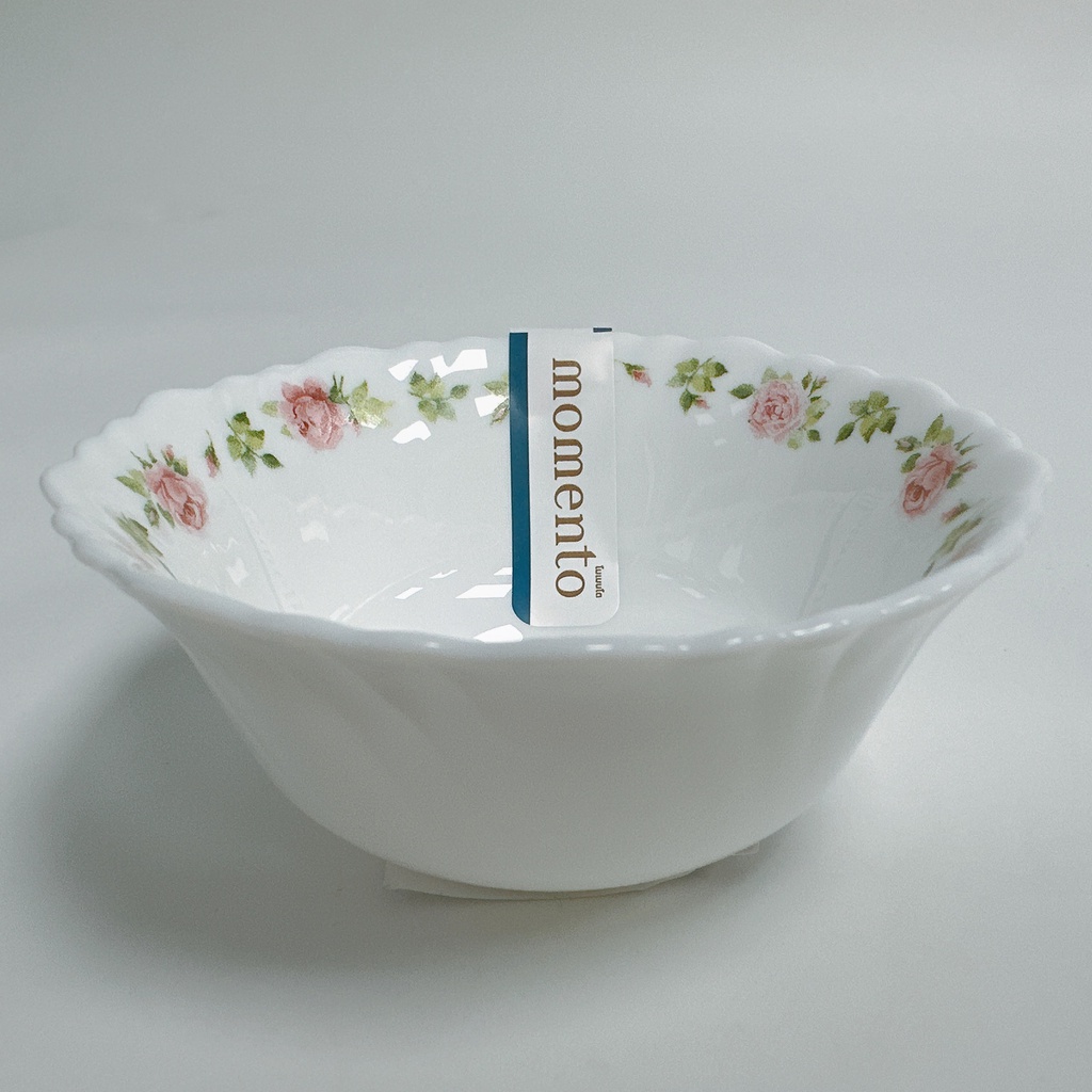 GT-CA39 ชามโอปอลลายดอกไม้ 3.9 นิ้ว