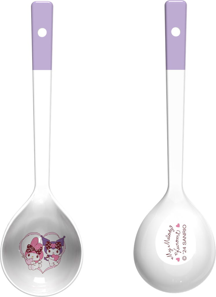 KM03-1ช้อนเซรามิคด้ามยาว