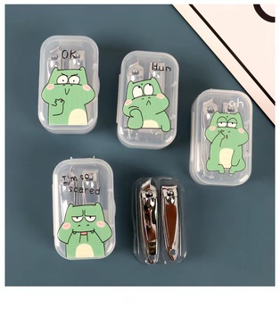 No.2 ชุดกรรไกรตัดเล็บพกพา 2ชิ้น (360ชิ้น)