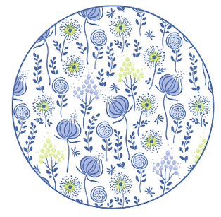 印花6寸直口碗Y191(F)