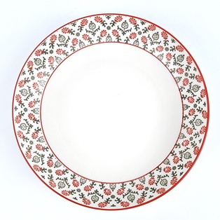 Y212(F) จานบัว 8นิ้ว (48ใบ)