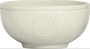 ถ้วย เฮลโล คิตตี้ วินเทจสีครีม 4.5 นิ้ว