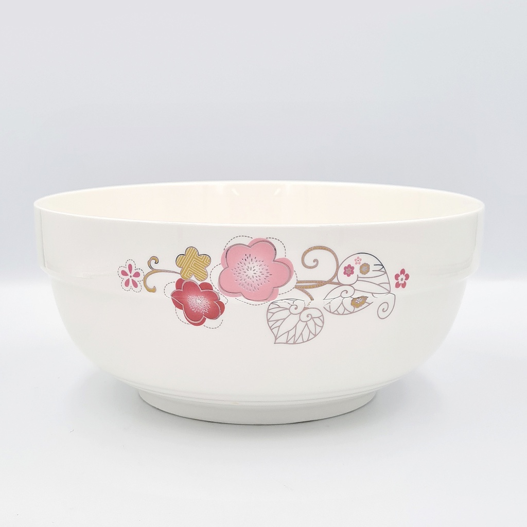 NO.B19[CA808]ชาม ทรงซ้อน (ลาย) 8นิ้ว (30ใบ)