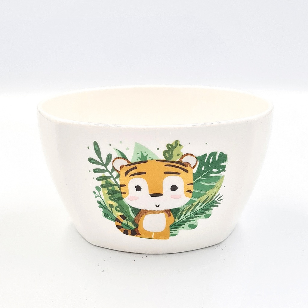 山东4.5寸贴花方碗-93L