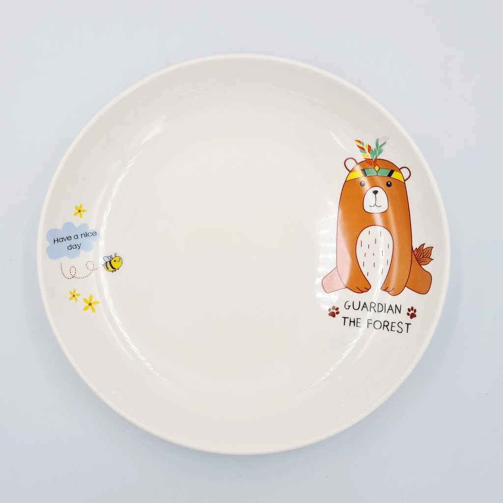 山东贴花8饭盘-80