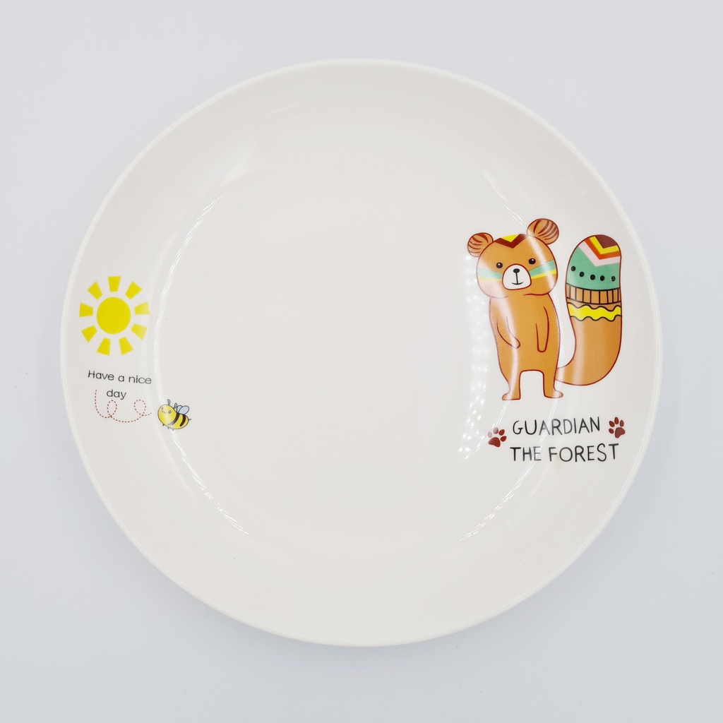 山东贴花8饭盘-86