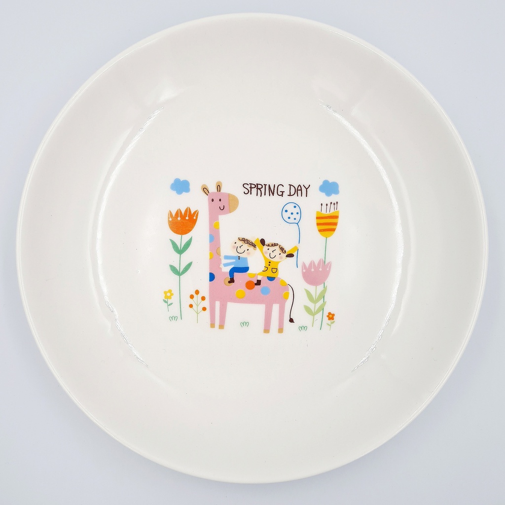 山东贴花8饭盘-90