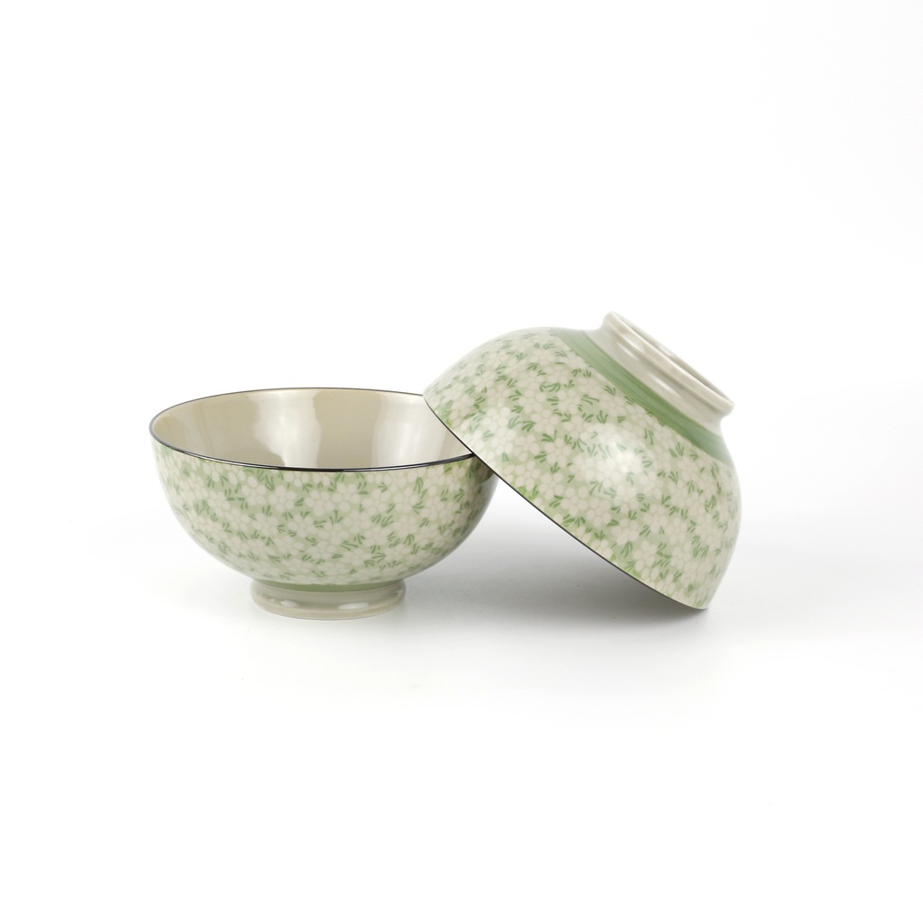 S-57 ชามบัว 5นิ้ว ปั๊มลาย คละลาย