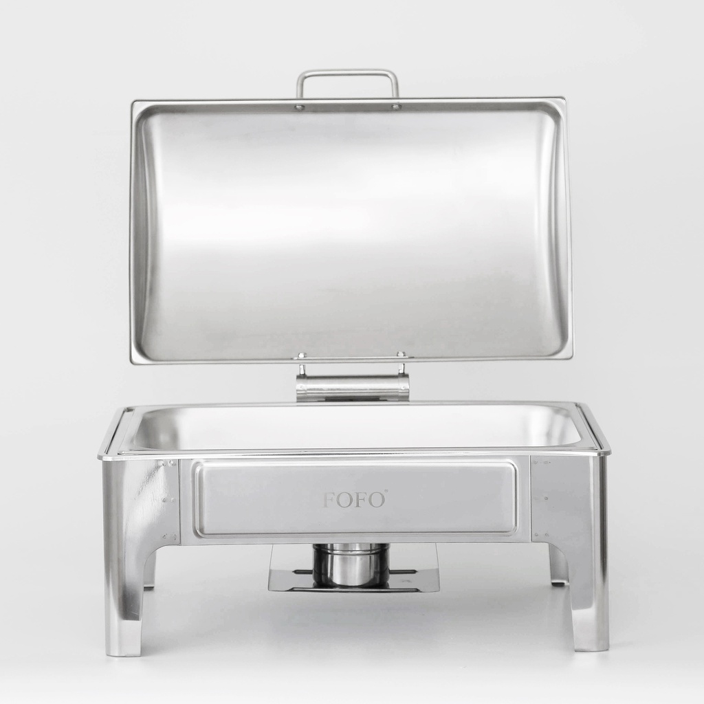 机械缓冲盖长方餐炉