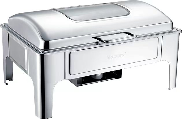 机械缓冲透视盖长方餐炉（323）
