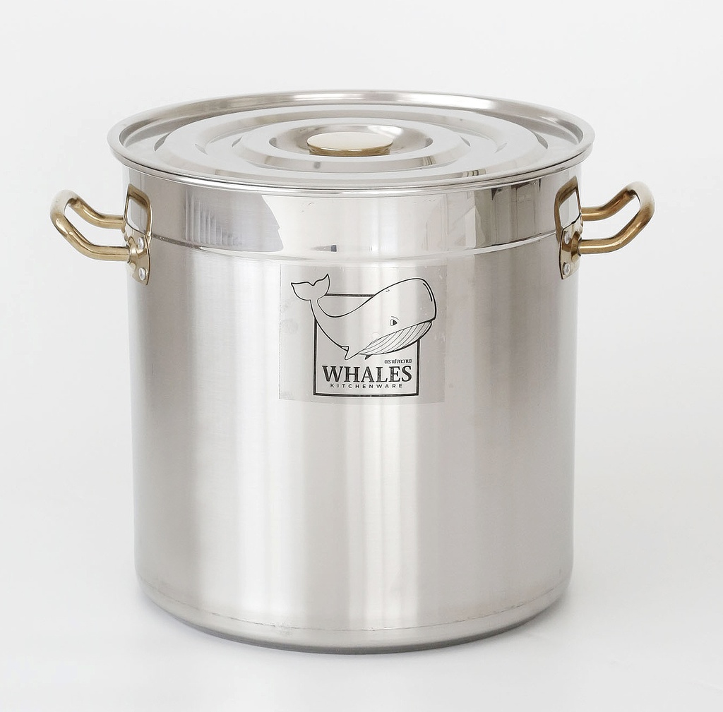 หม้อสตูว์ 35 ซม.(หนา) (1ใบ)  (ทอง) 