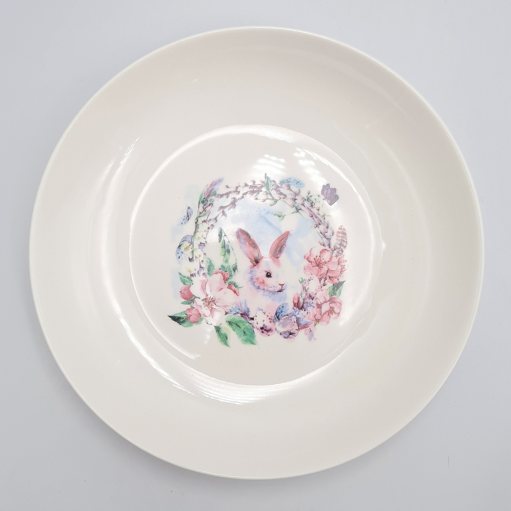 No.111 จานบัว 8นิ้ว (60ใบ)