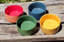 ชามปิ่นโตเคลือบ คละสี 6นิ้ว (40ใบ)