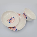 贴花6寸护边碗NO.101(3N)