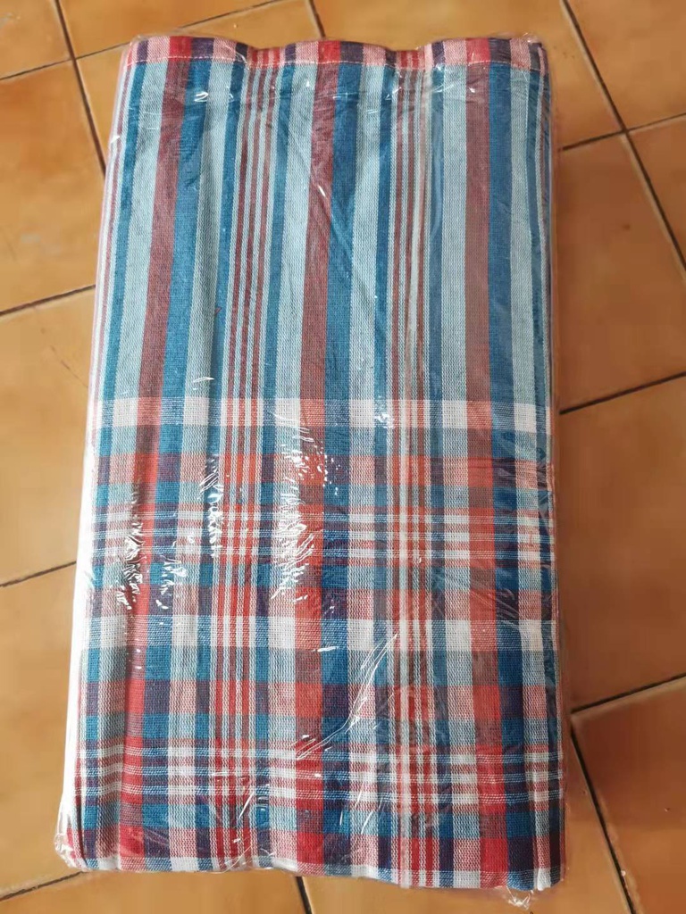 No.0105 ผ้าขาวม้า คละลาย (9กุลี=180ผืน)