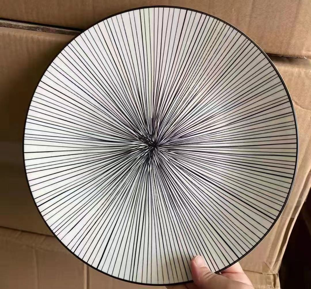 山西印花8饭盘YD15 (3N)(48)