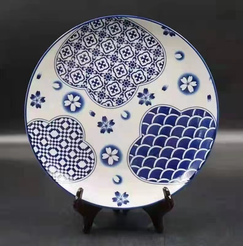 YD20 จานบัว 8นิ้ว (48ใบ)