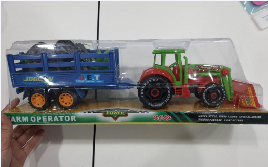 翻土拖车 透明盒(48)