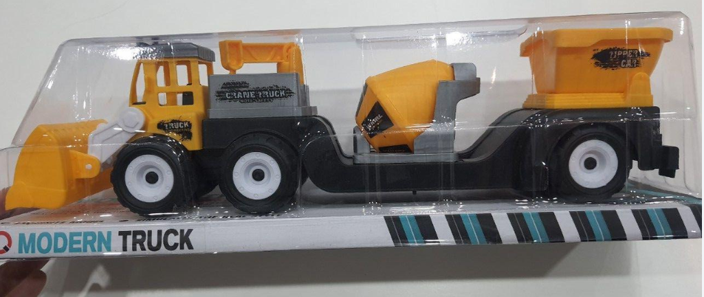 建筑两箱工程车 透明盒(120)