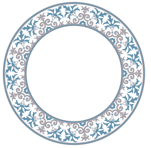 印花6寸直口碗Y137(F)（48）