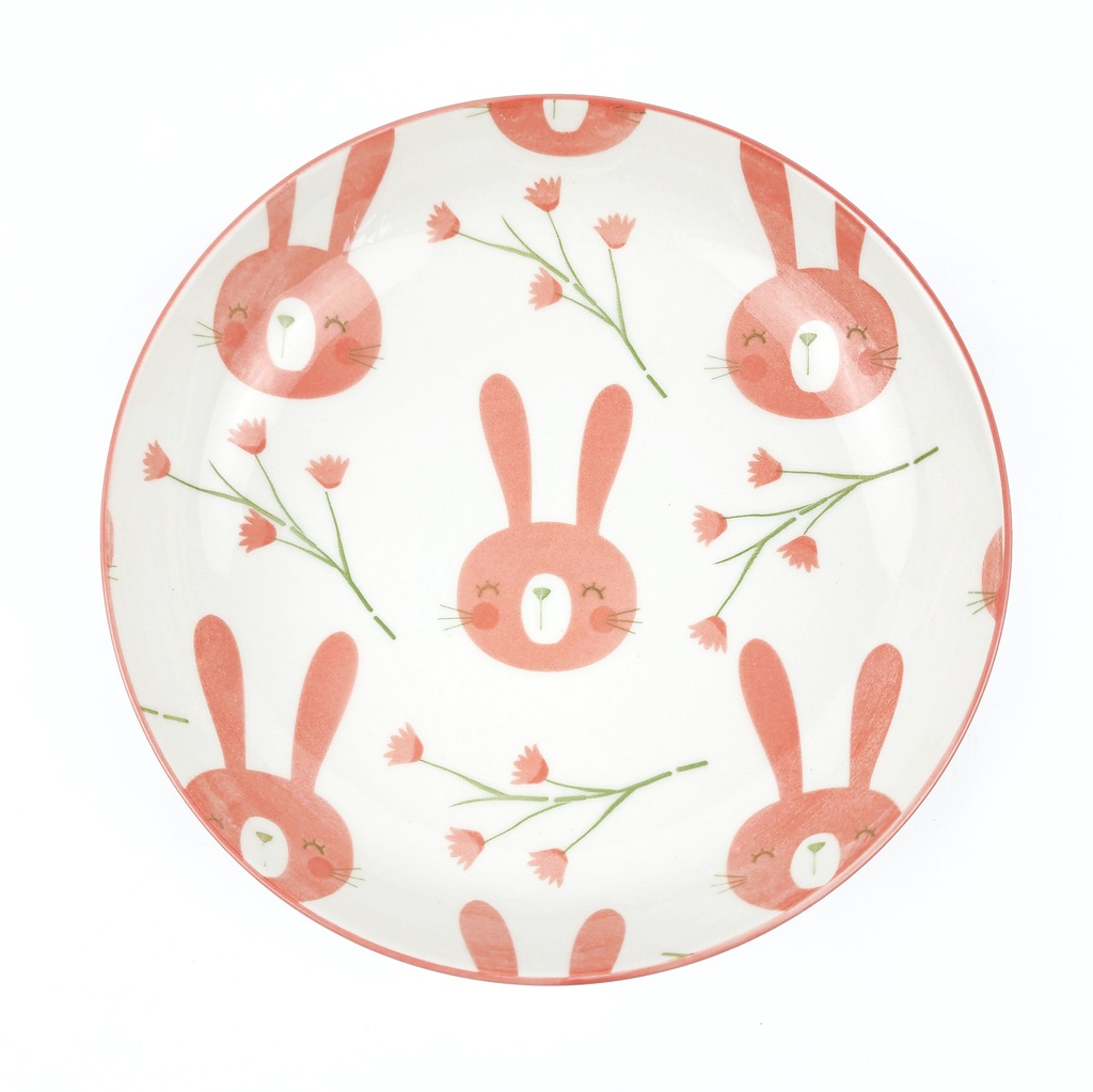 Y147(F) จานบัว 8นิ้ว (60ใบ)