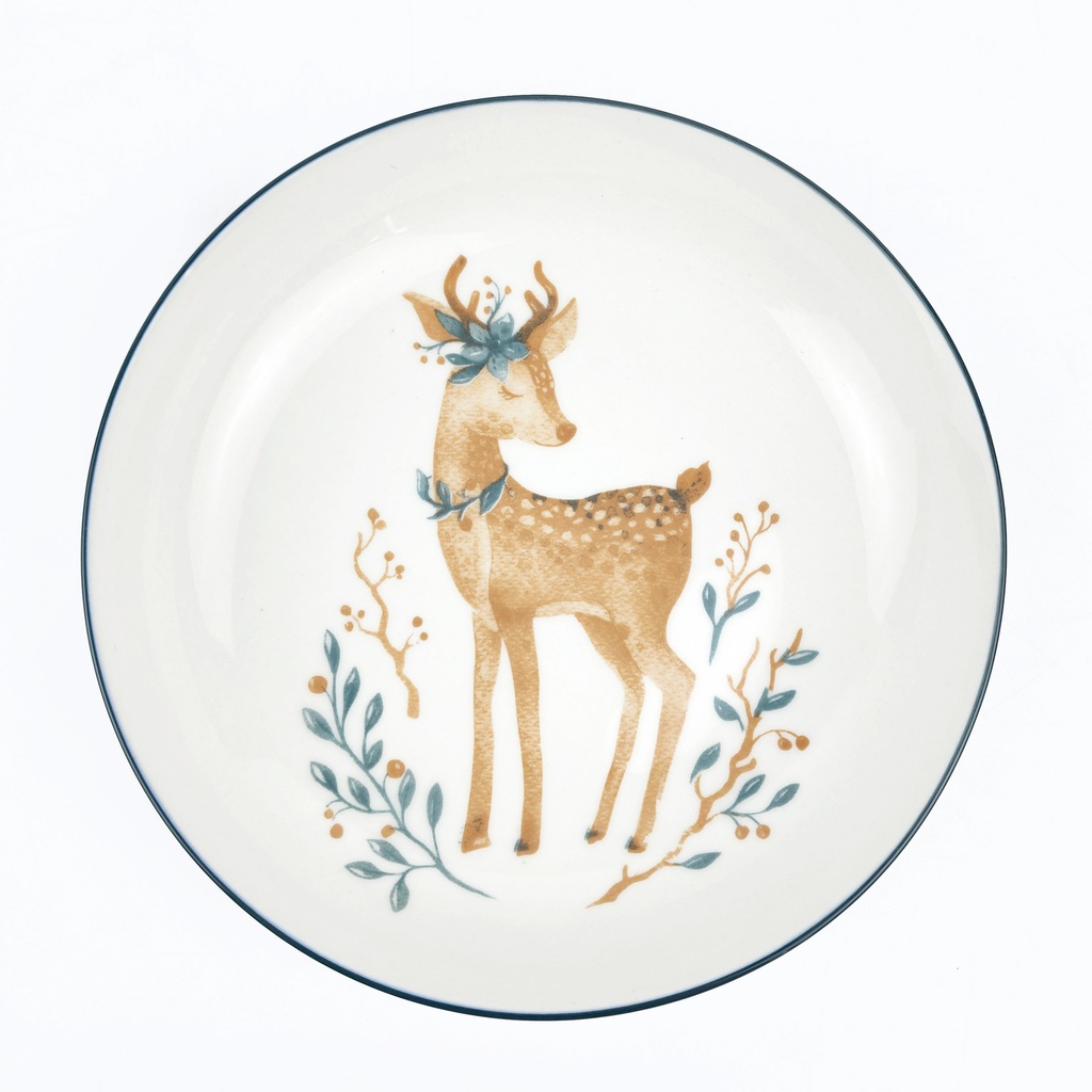 8寸印花饭盘Y148(F)