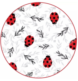 Y173(F) จานบัว 8นิ้ว (48ใบ)