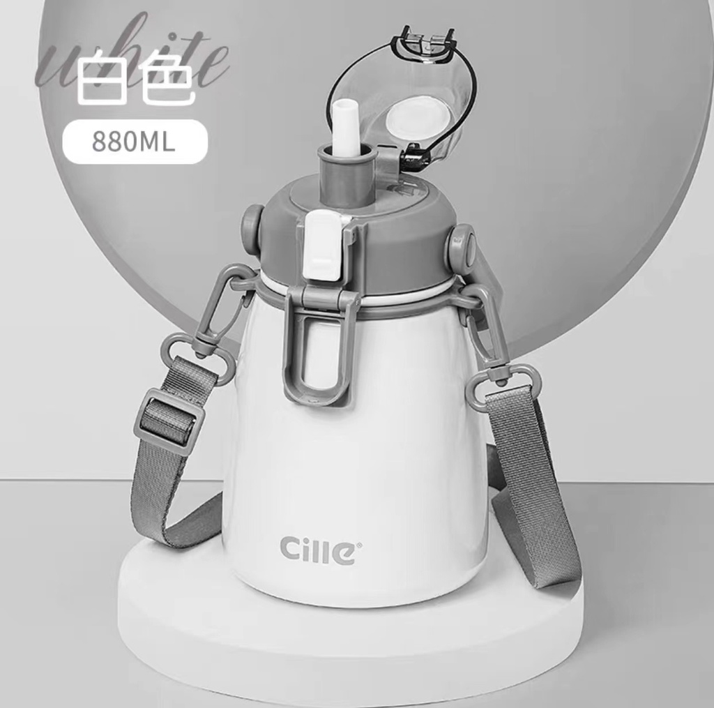 1080ML白色大肚杯（1080ML white）