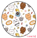 Y186Y(F) ชามบัว 6นิ้ว (48ใบ)